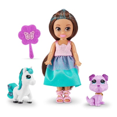 Игровой набор Sparkle Girlz Принцесса с питомцами Zuru 100522 01